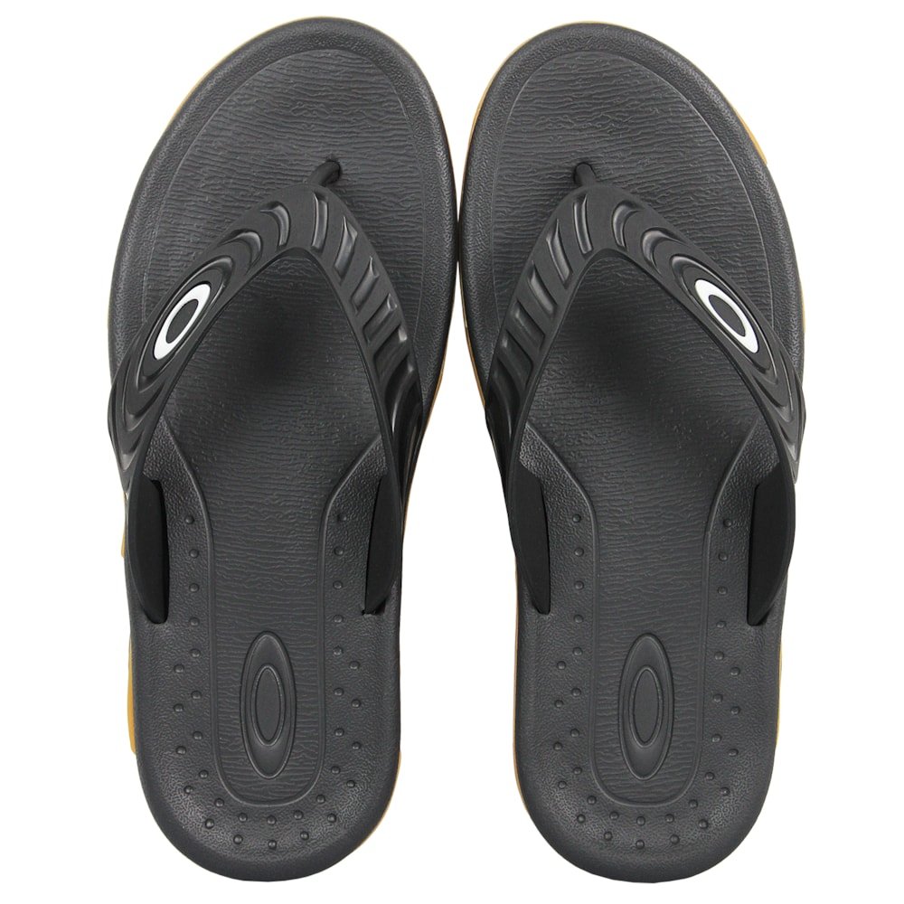 Chinelo Oakley Crowd Black Gum