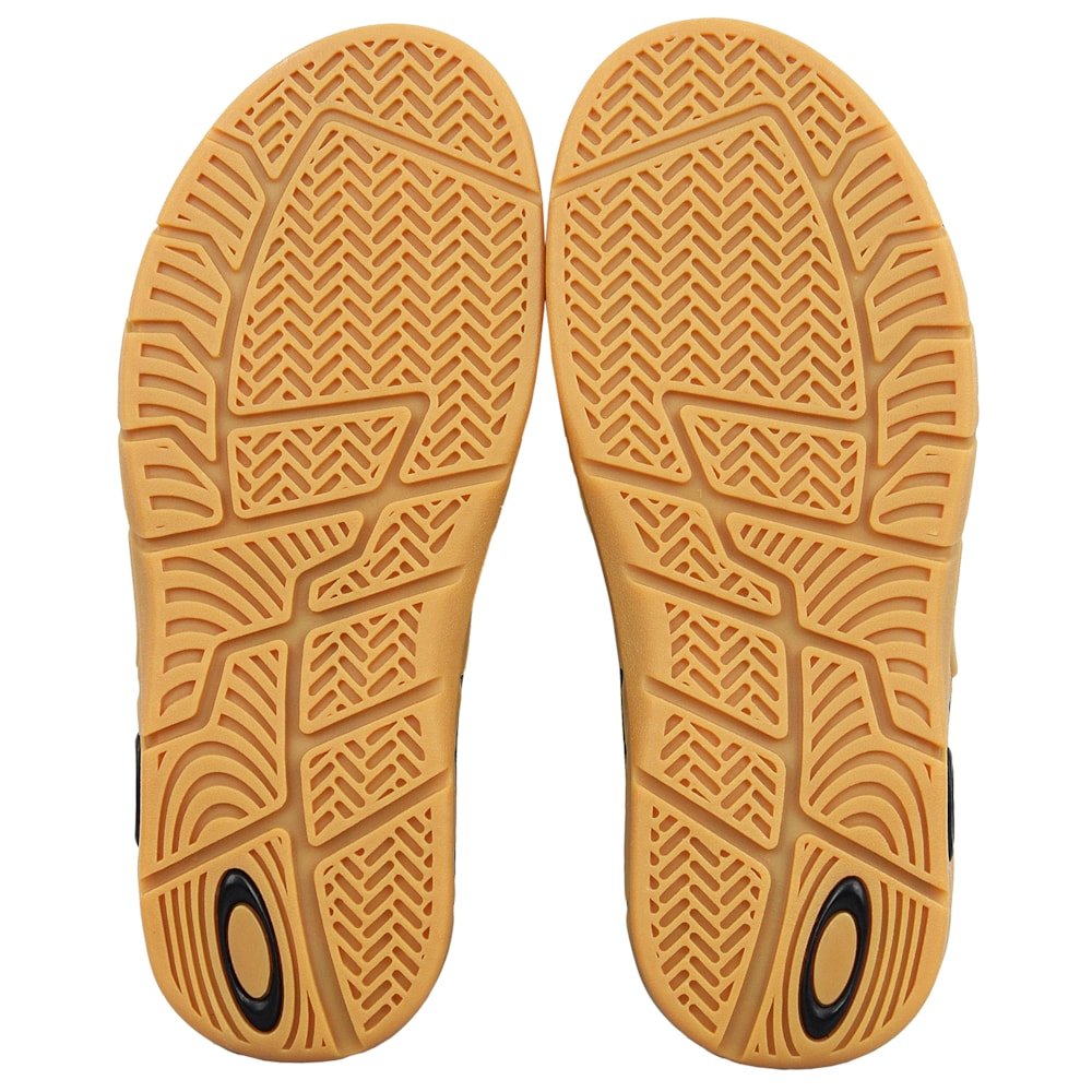 Chinelo Oakley Crowd Black Gum Preto 5