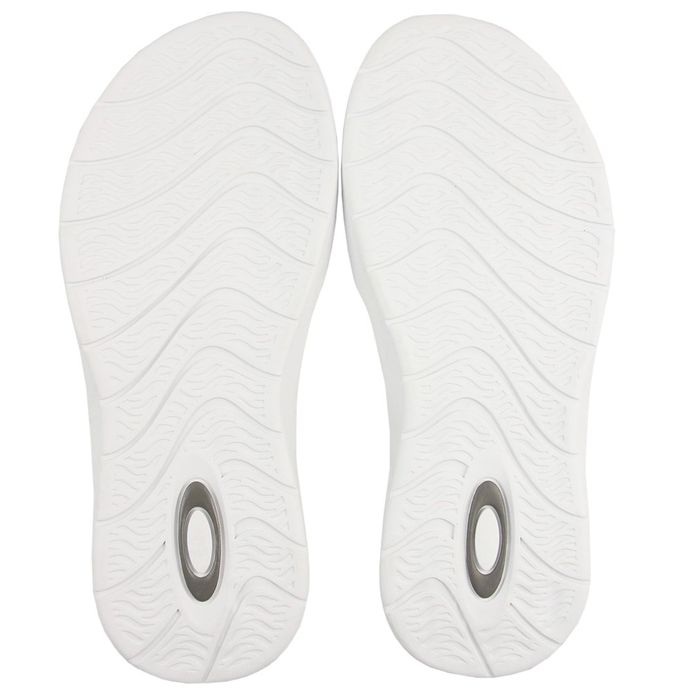 Chinelo Oakley Killer Point II White Black Preto 5