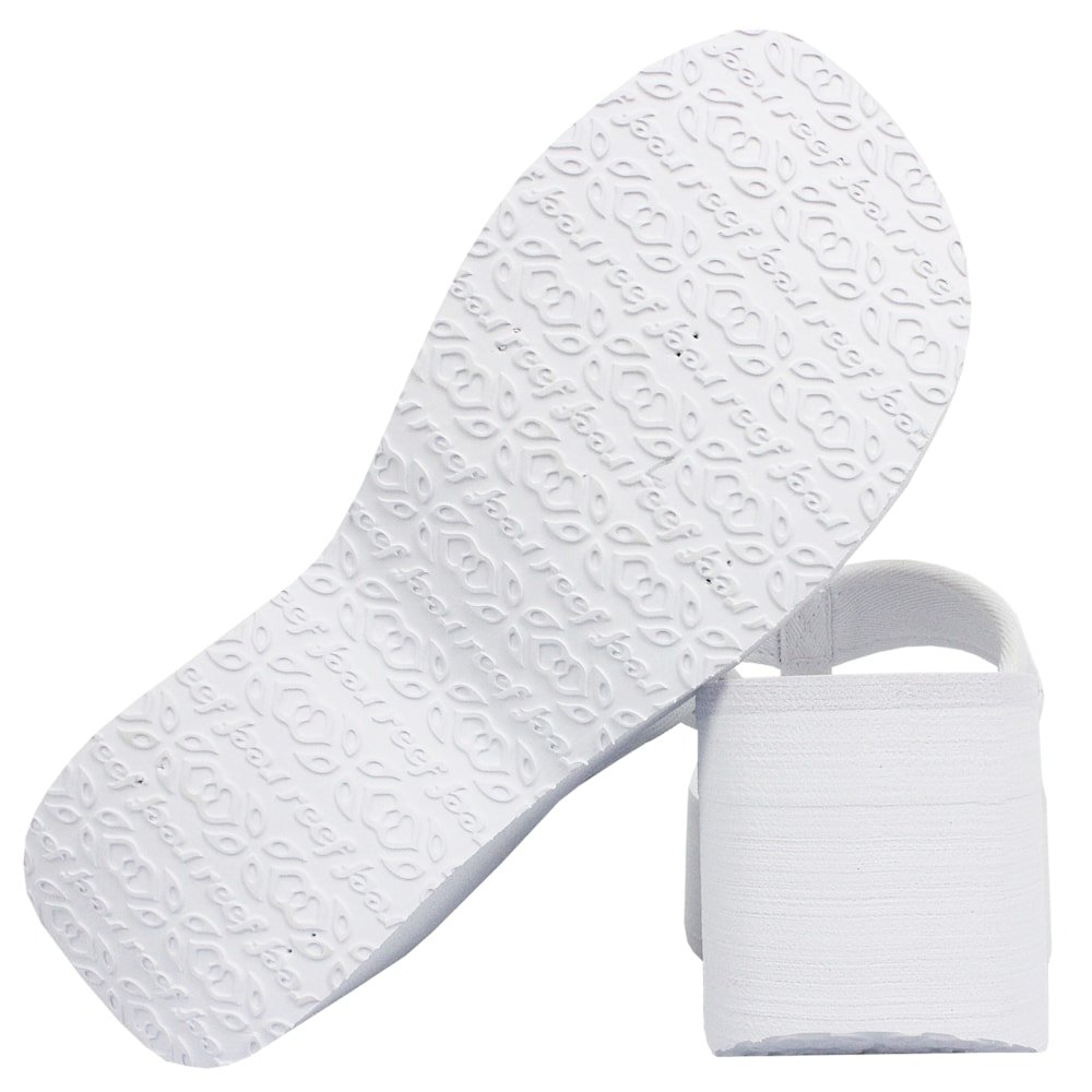 Chinelo Reef Liv Screen White Branco 3