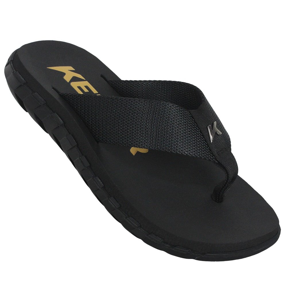 Chinelo Kenner Megah Preto Preto 2