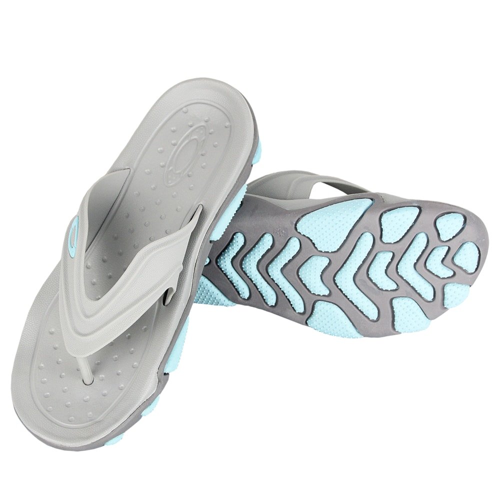 Chinelo Oakley Titan Stone Grey Cinza 2