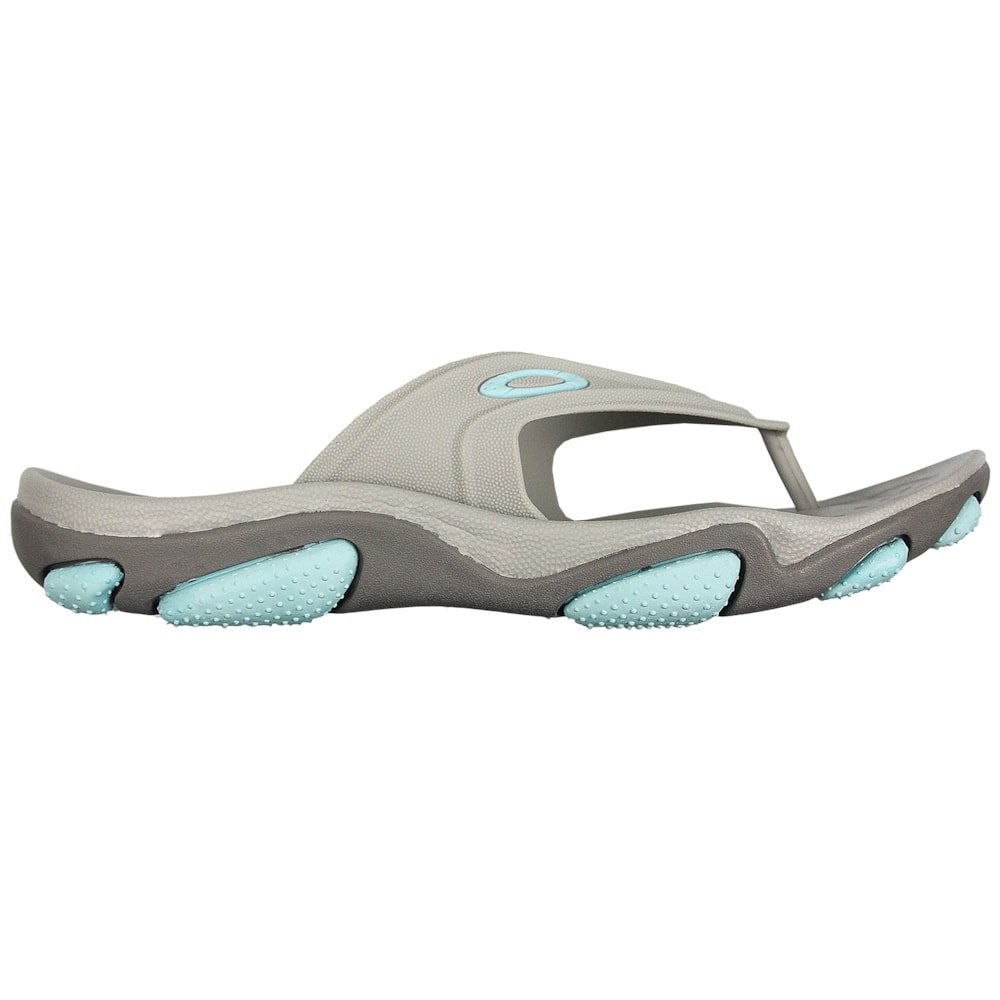 Chinelo Oakley Titan Stone Grey Cinza 4