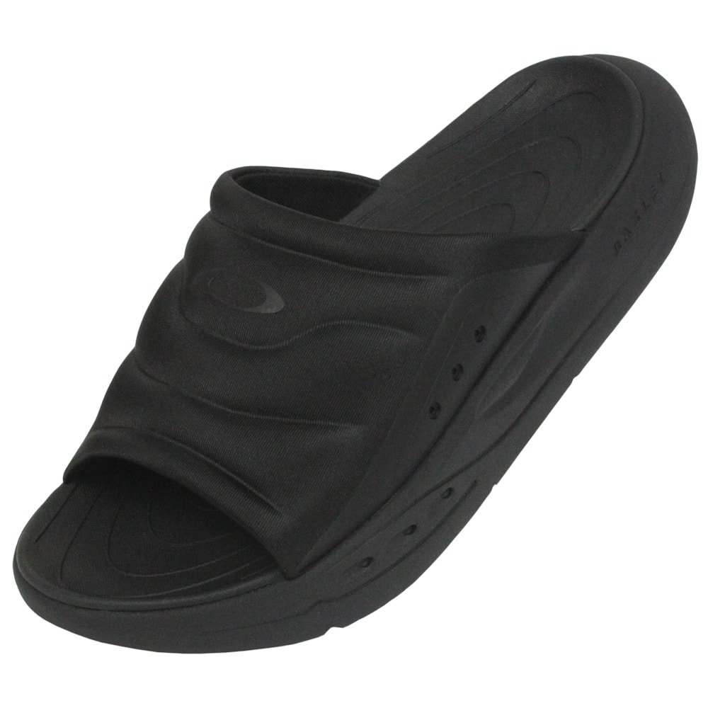Chinelo Oakley Studio Slide Blackout Preto 4