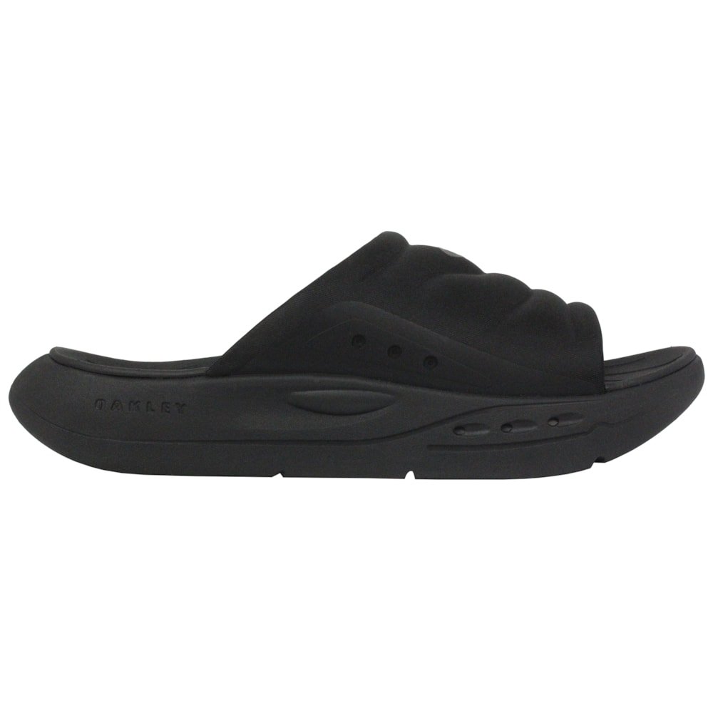 Chinelo Oakley Studio Slide Blackout Preto 5