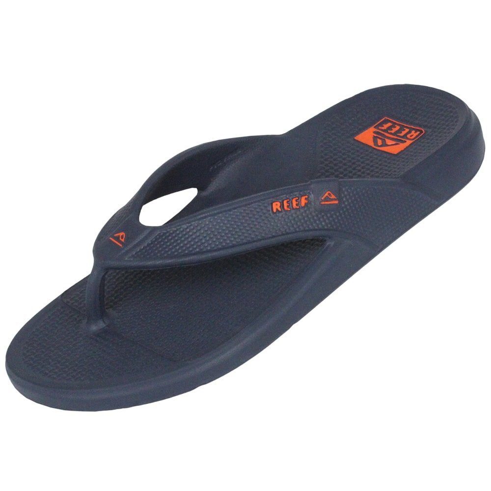Chinelo Reef Oasis Navy Orange Azul 3