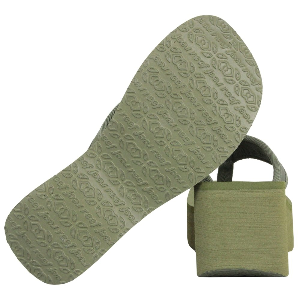 Chinelo Reef Liv Screen Olive Verde 4