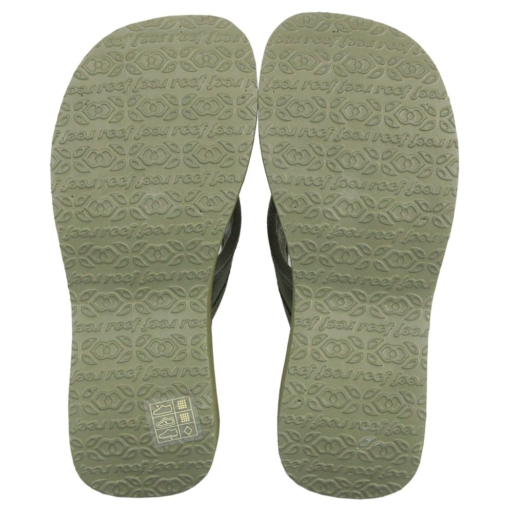 Chinelo Reef Liv Screen Olive Verde 6