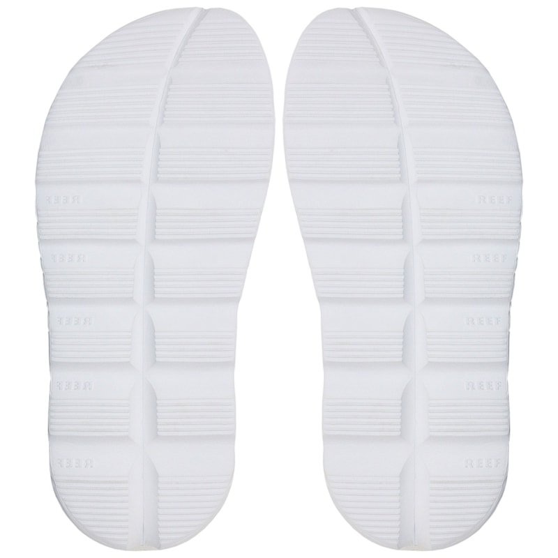 Chinelo Reef Vision White Silver Branco 6