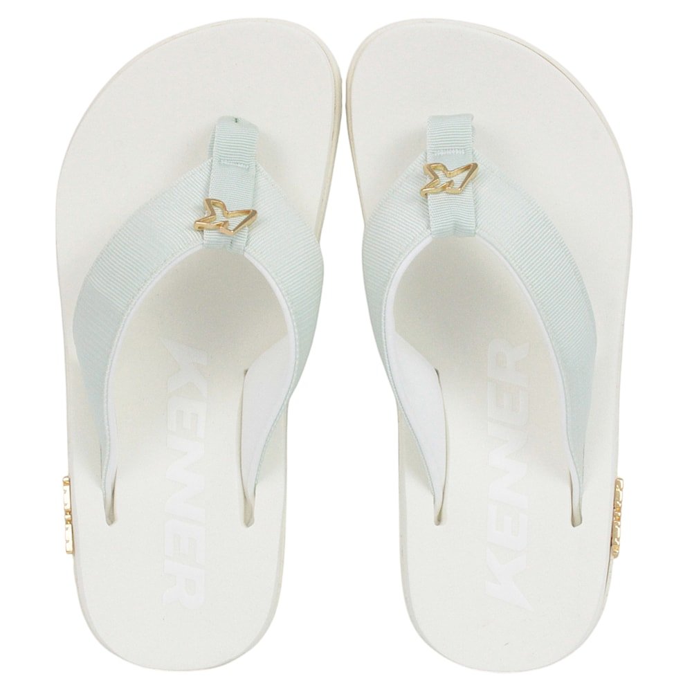 Chinelo Kenner Kivah All White Branco