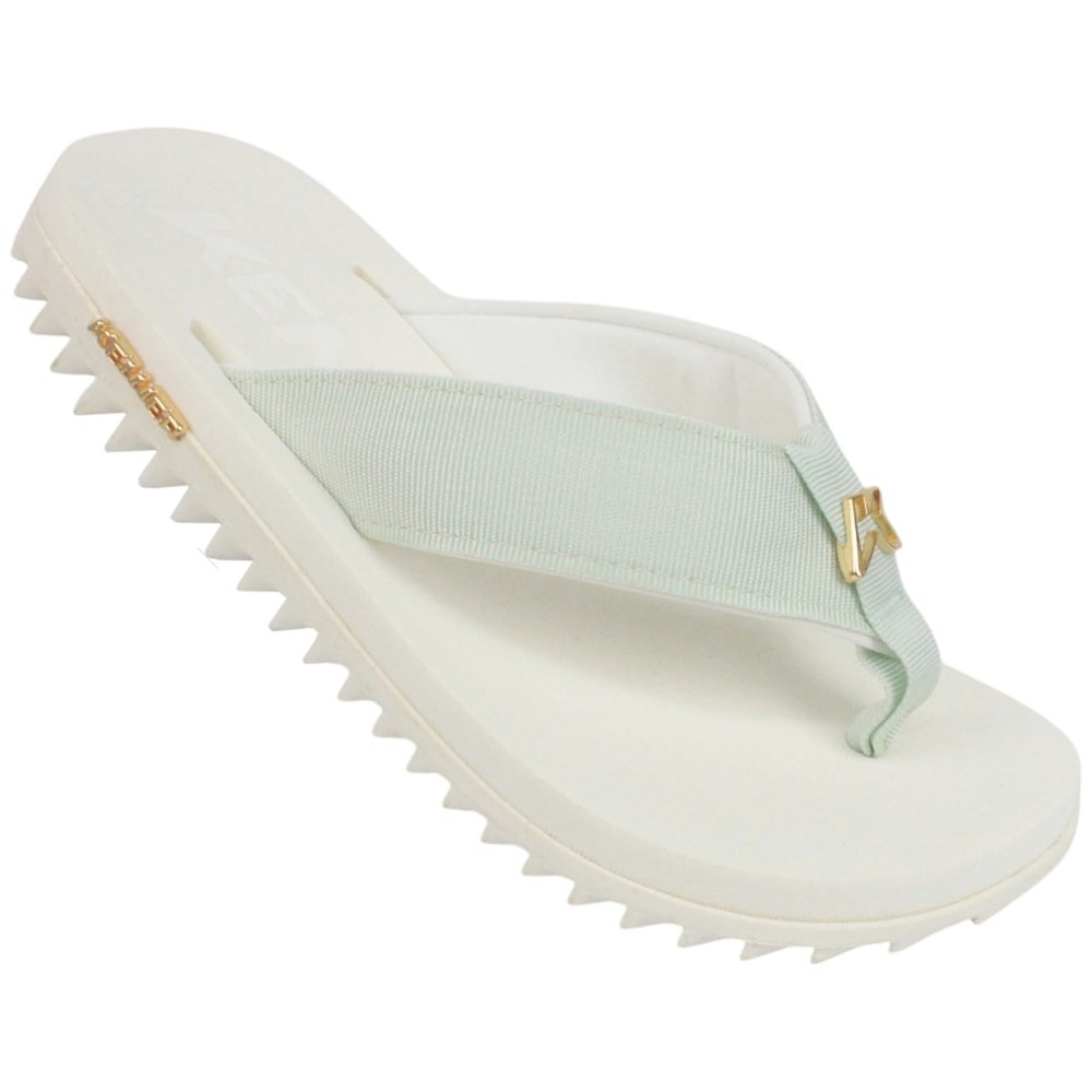 Chinelo Kenner Kivah All White Branco Branco 2
