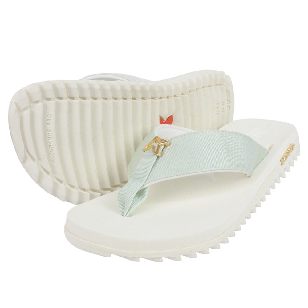 Chinelo Kenner Kivah All White Branco Branco 3