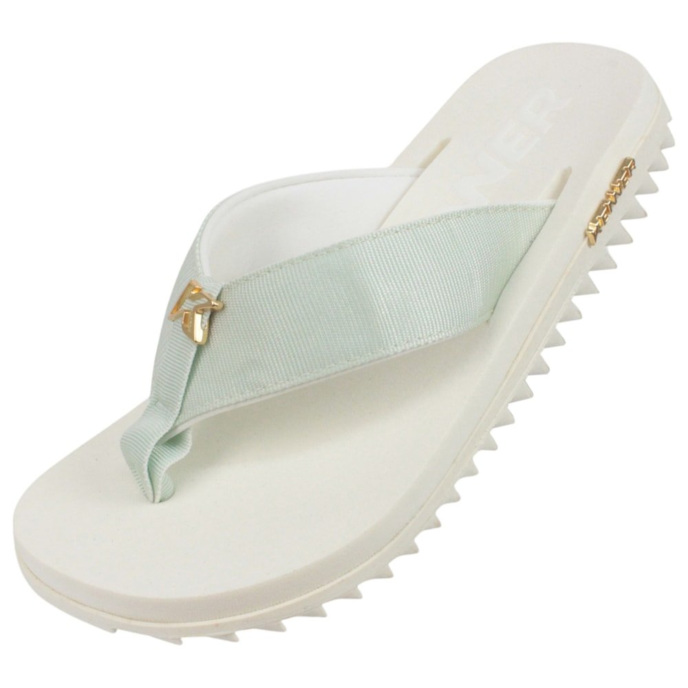 Chinelo Kenner Kivah All White Branco Branco 4
