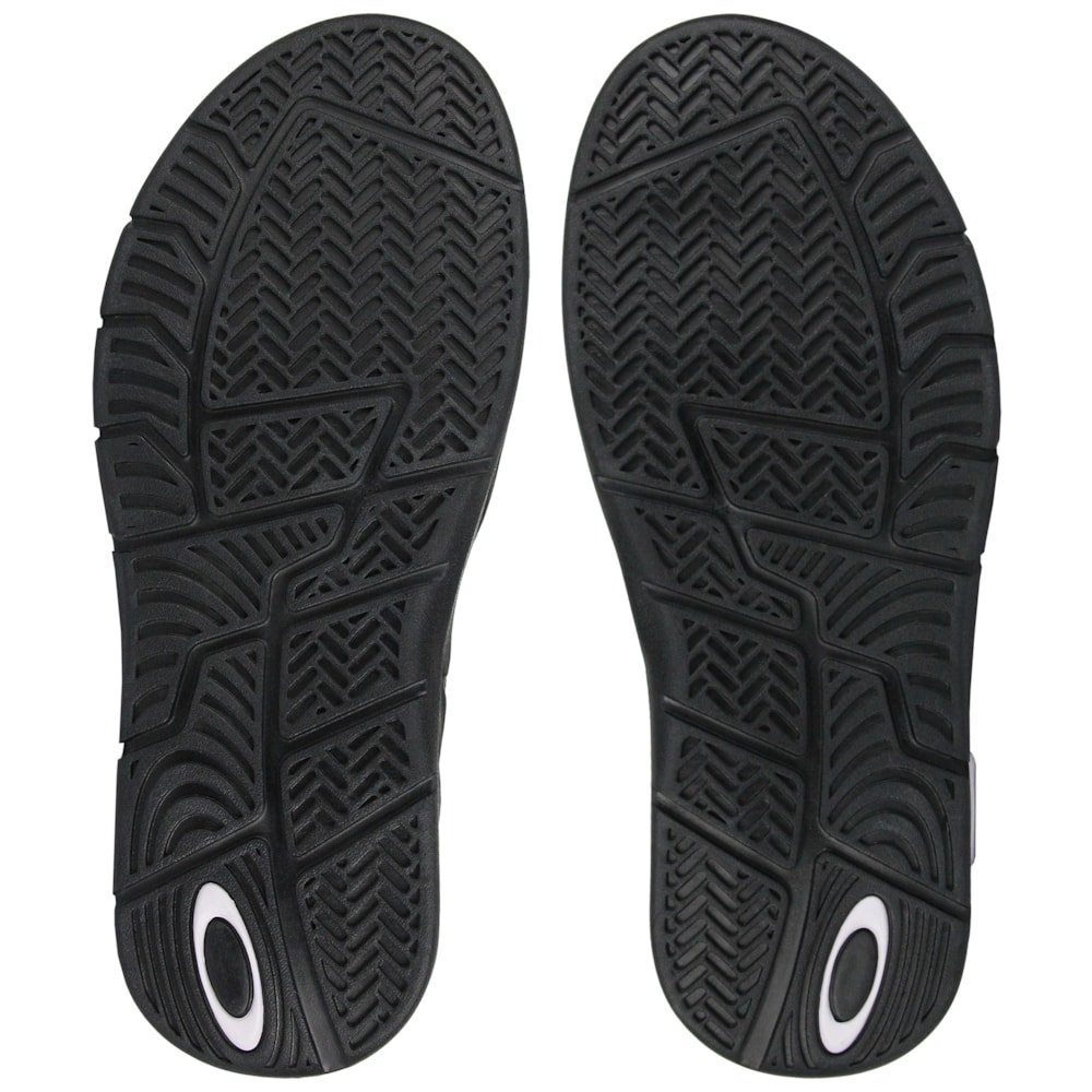 Chinelo Oakley Crowd Black Preto 5