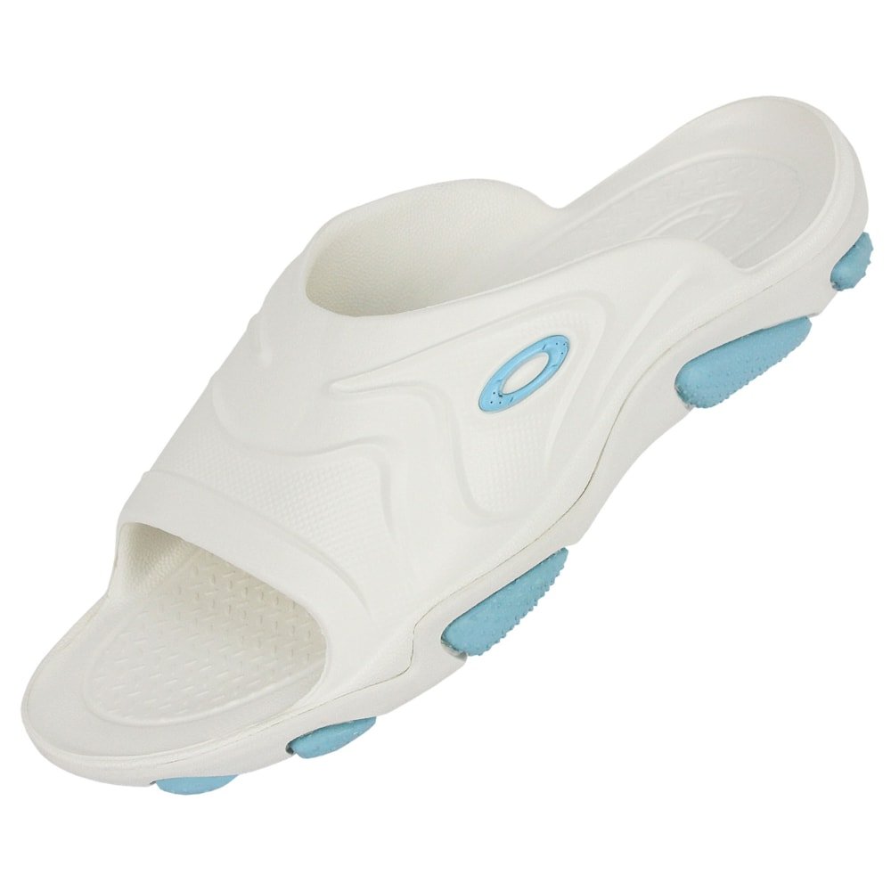 Chinelo Oakley Titan Slide Mystic Blue Branco 4