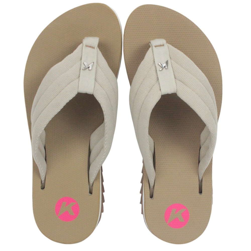Chinelo Kenner Kyra Pro Comfy Marrom