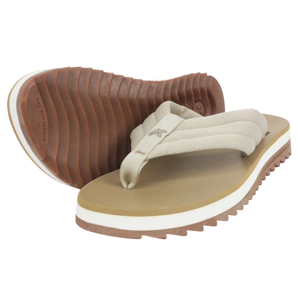 Chinelo Kenner Kyra Pro Comfy Marrom Marrom 3