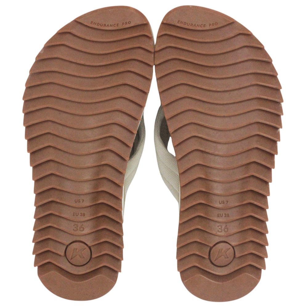 Chinelo Kenner Kyra Pro Comfy Marrom Marrom 5