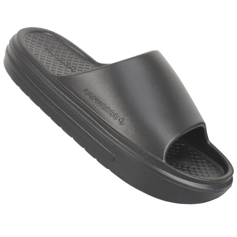 Chinelo Converse Slide On Essential Preto Preto Preto Preto 2