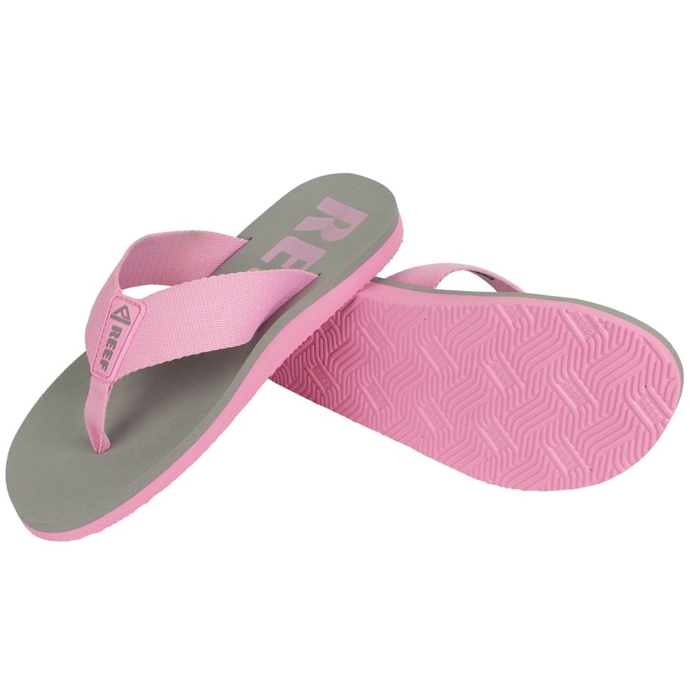 Chinelo Reef Smoothy Light Pink Rosa 3