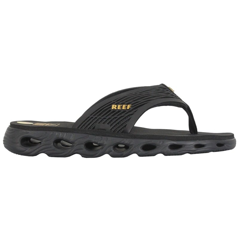 Chinelo Reef Vision Black Gold Preto 5