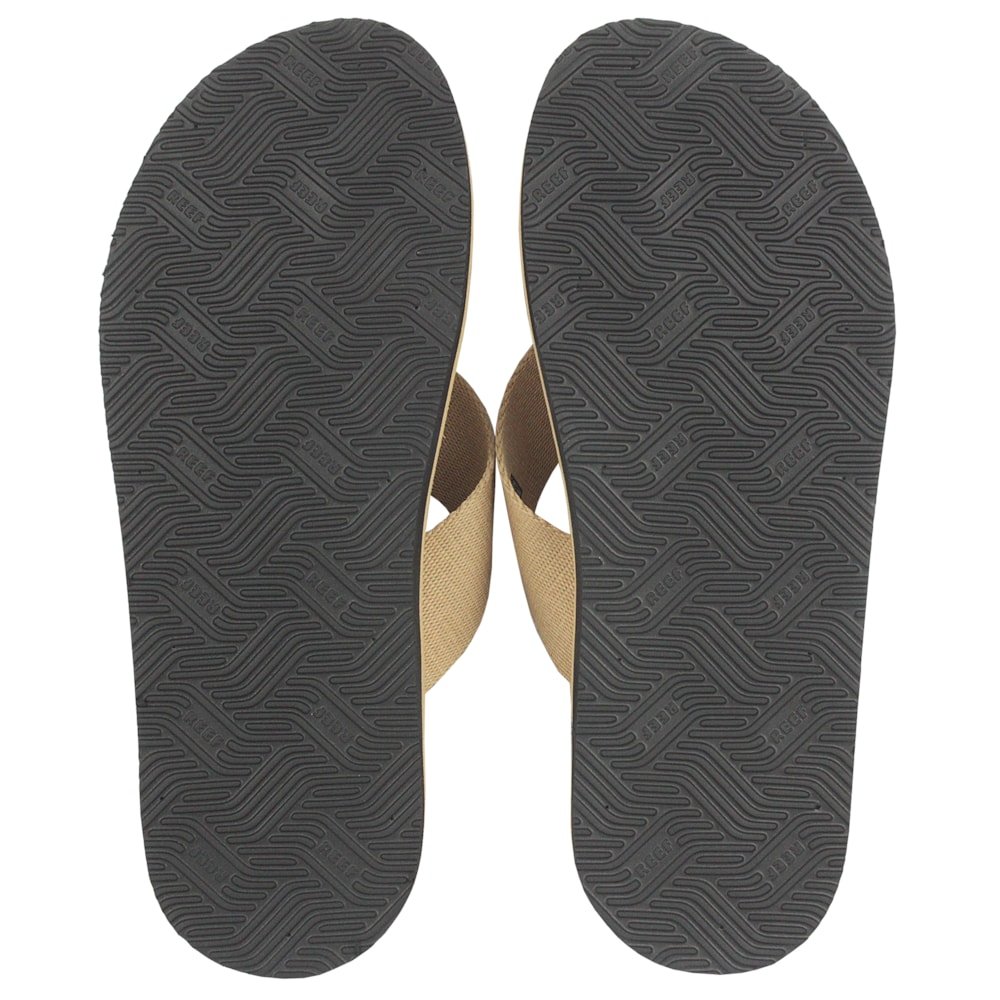 Chinelo Reef Smoothy Beige Bege 5