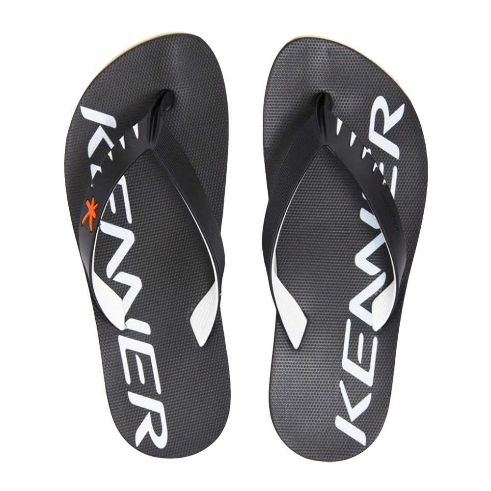 Chinelo Kenner Red Branco e Preto