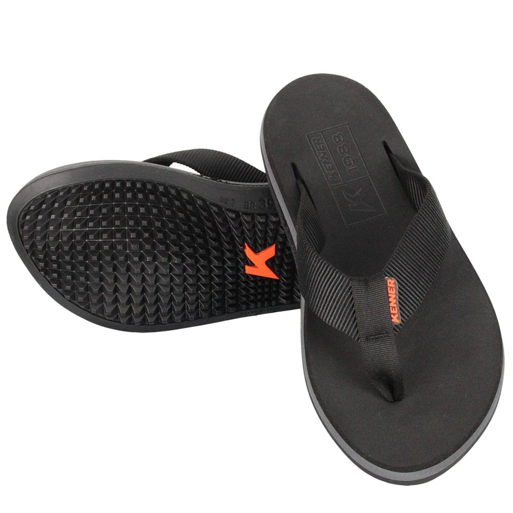 Chinelo Kenner Legend Pro Preto Preto 2