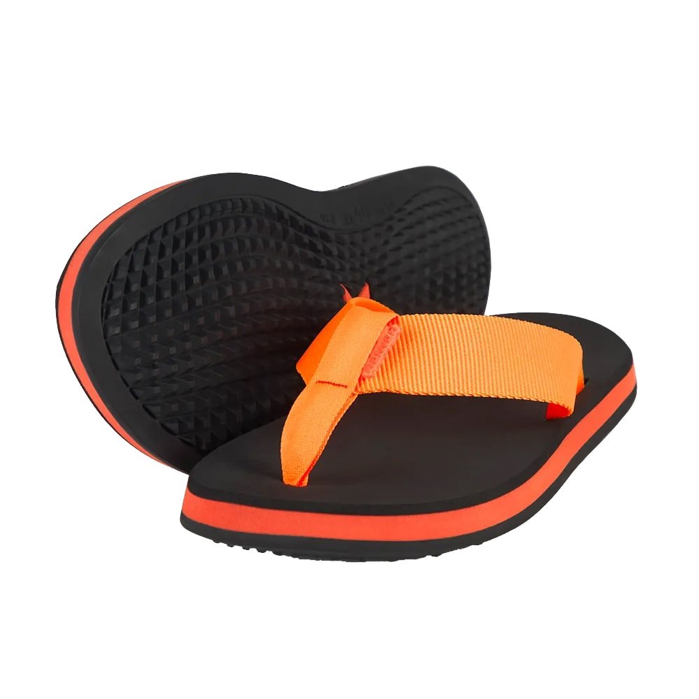 Chinelo Kenner Legend Pro Preto Laranja Preto 2