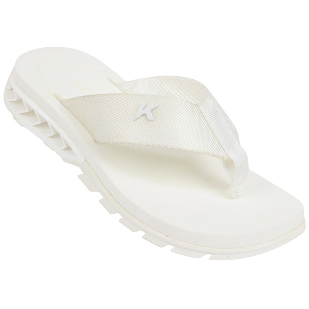 Chinelo Kenner Rakka Mono Branco Branco 2
