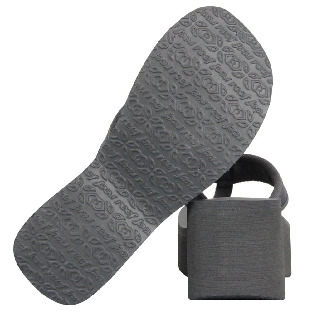 Chinelo Reef Liv Screen Dark Grey Cinza 4