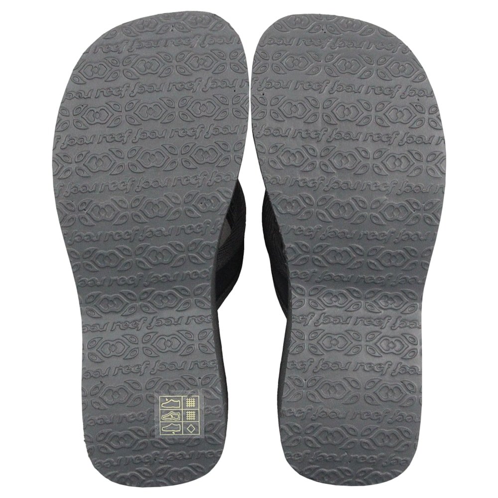 Chinelo Reef Liv Screen Dark Grey Cinza 6