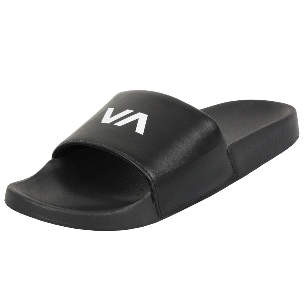 Chinelo RVCA Slide Black Preto 4