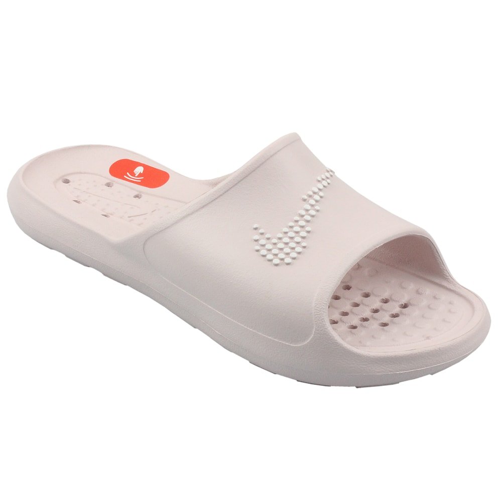 Chinelo Nike Victori One Shower Slide Rose White Feminino Rosa 2