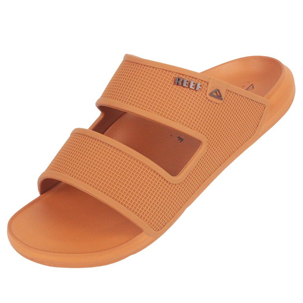 Chinelo Reef Slide On Oasis Double Caramel Marrom 4