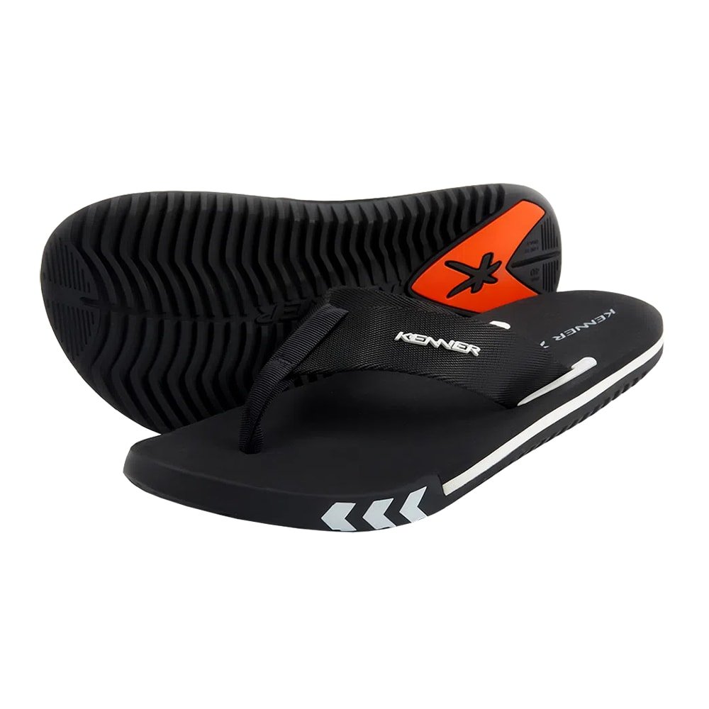 Chinelo Kenner Kick-S Arrow Black Preto 2
