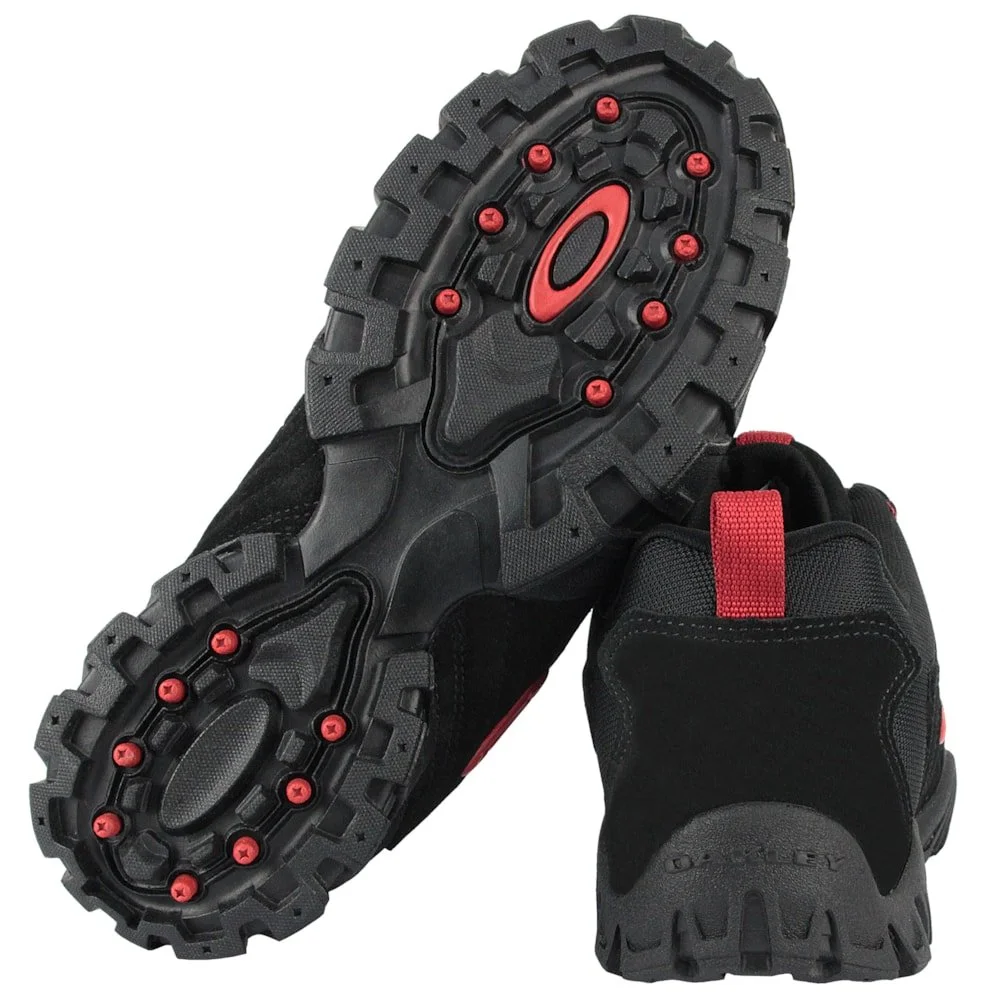 Tênis Oakley Attack Black Red Preto 4