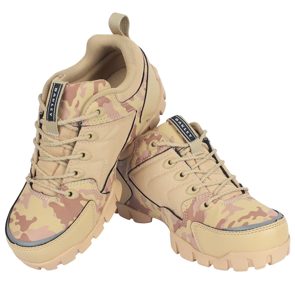 Tênis Oakley Halftrack Low II Desert Camo Bege 2