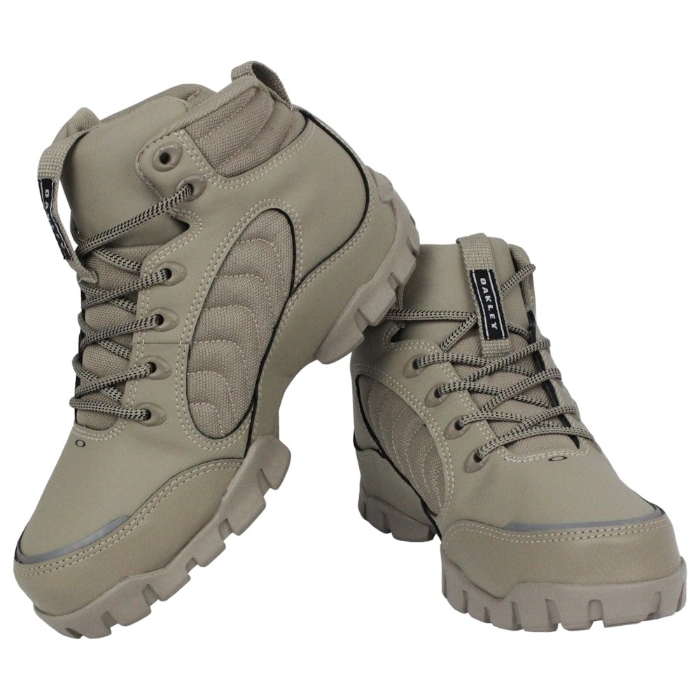 Tênis Oakley Halftrack III Mid New Khaki Bege 3