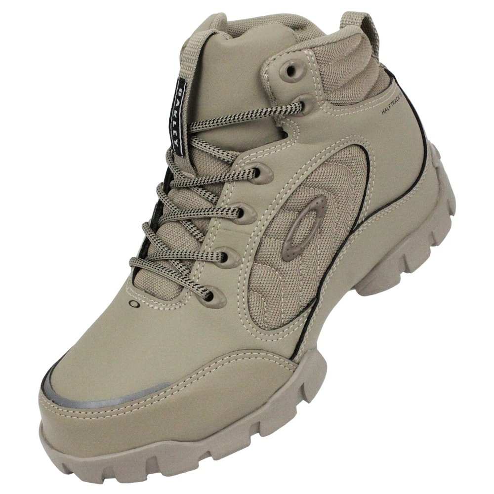 Tênis Oakley Halftrack III Mid New Khaki Bege 4