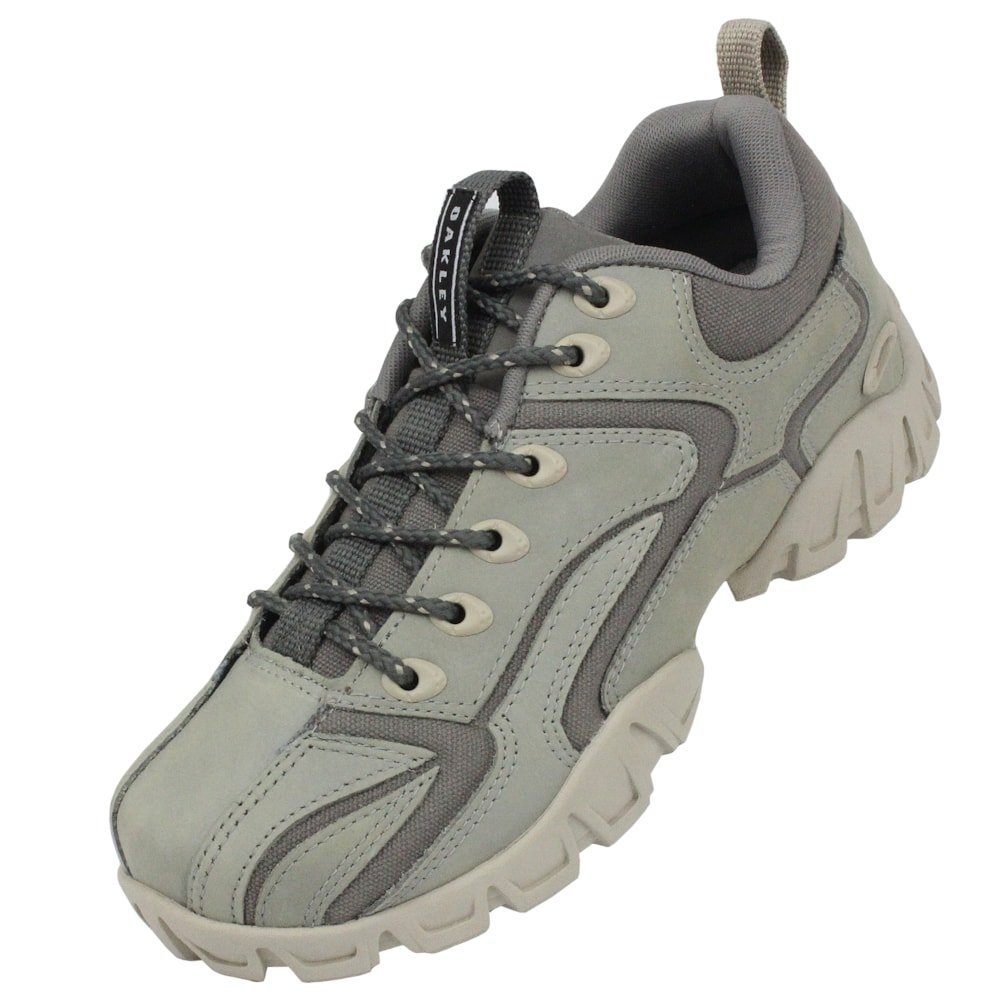 Tênis Oakley Flak III Stone Grey Cinza 4