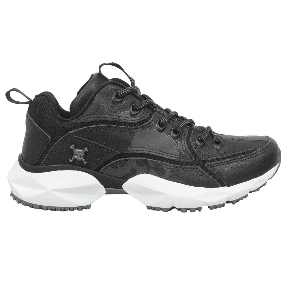 Tênis Oakley Flak II SNKR Back To Skull Jet Black