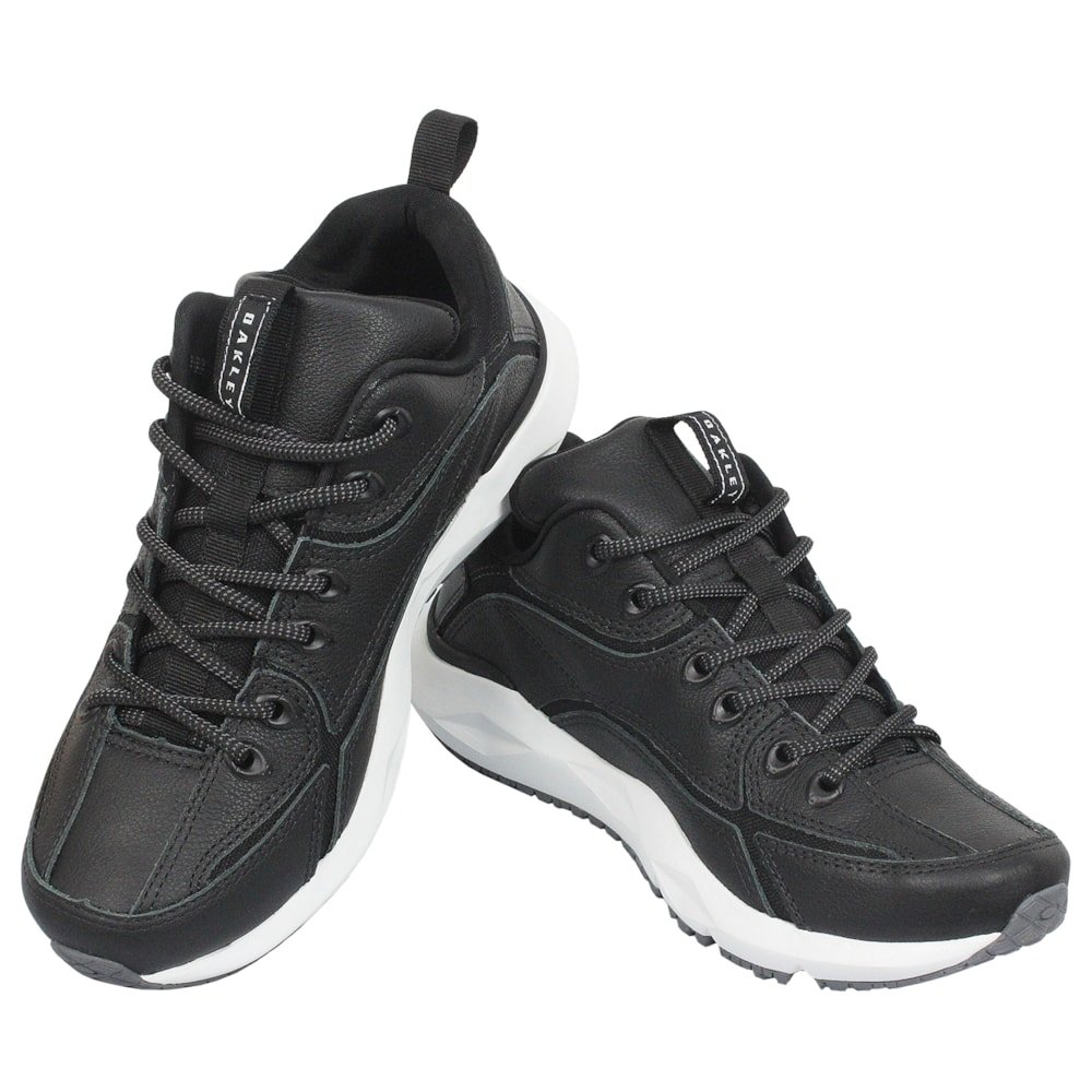 Tênis Oakley Flak II SNKR Back To Skull Jet Black Preto 2
