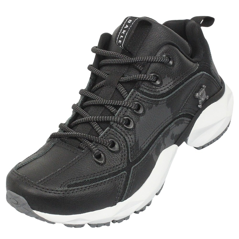 Tênis Oakley Flak II SNKR Back To Skull Jet Black Preto 3