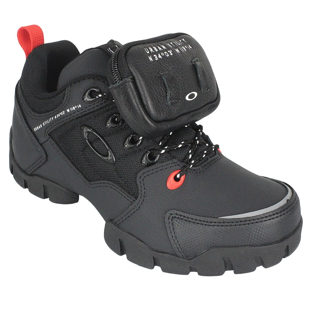 Tênis Oakley Halftrack Low II Urban Utility Black Preto 2