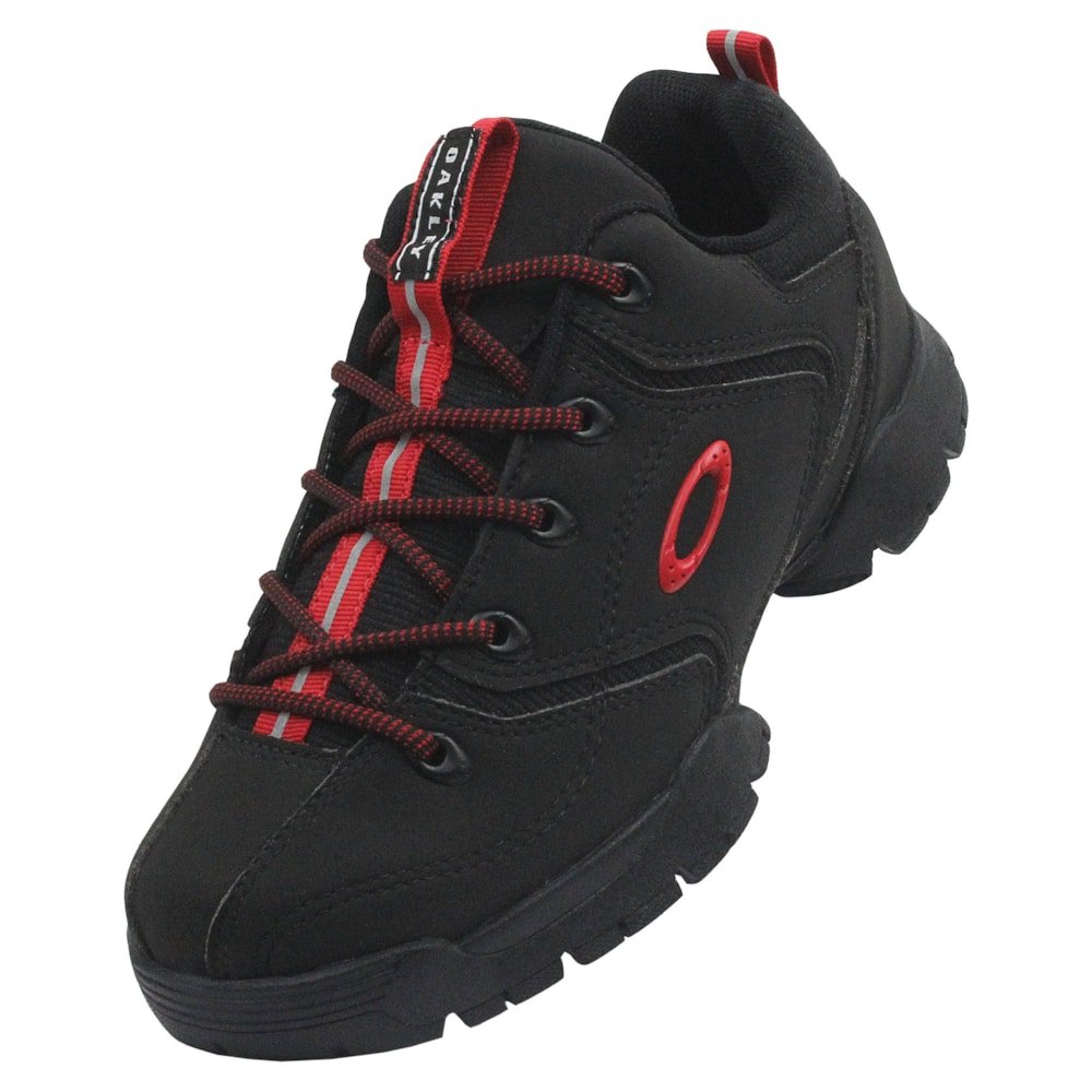 Tênis Oakley Flak 365 II Lite Black Red Preto 3