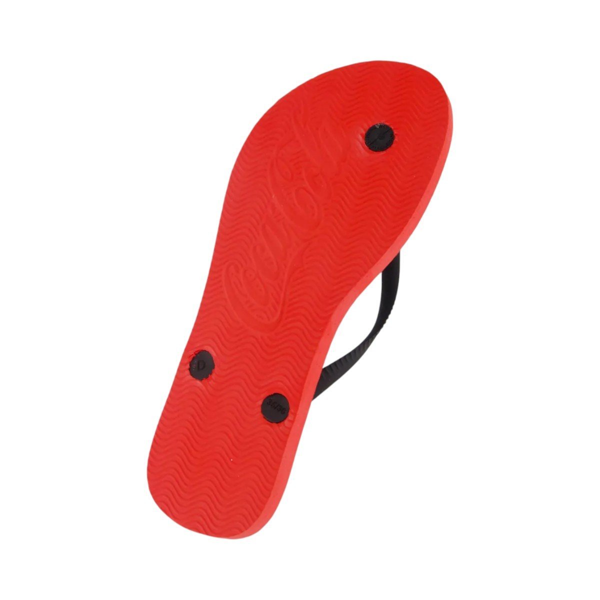 Chinelo Coca Cola Delicious Feminino Preto/Vermelho 5