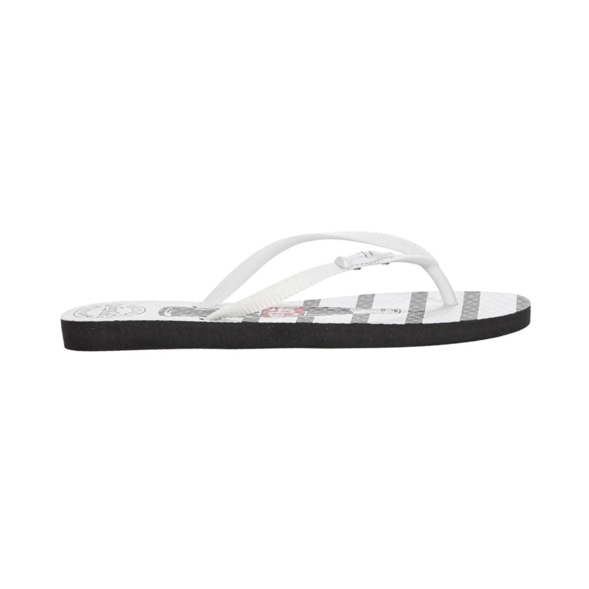 Chinelo Coca Cola Delicious Feminino Branco/Preto 4