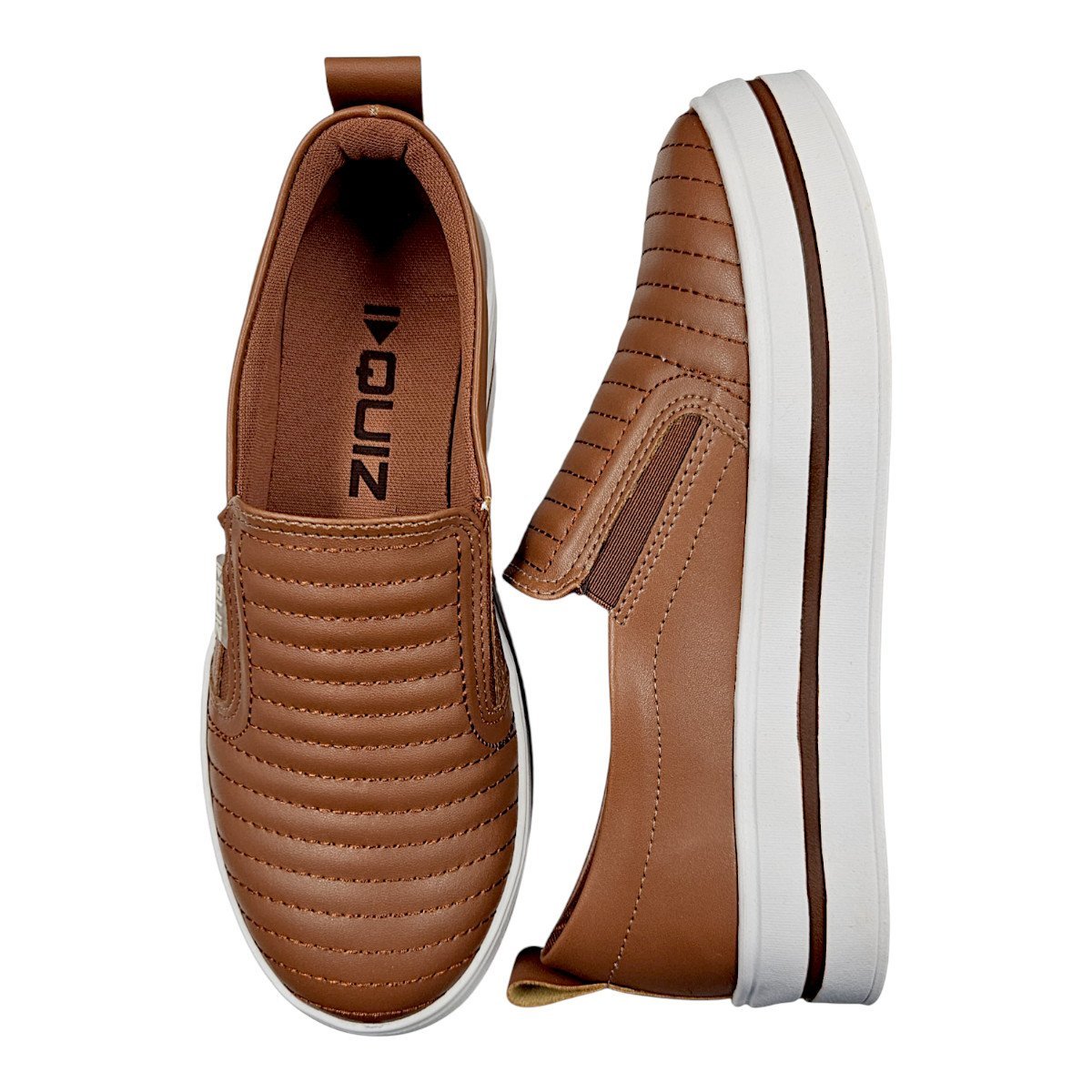Tenis Quiz Ref: 65-1791-04 Feminino Caramelo 4