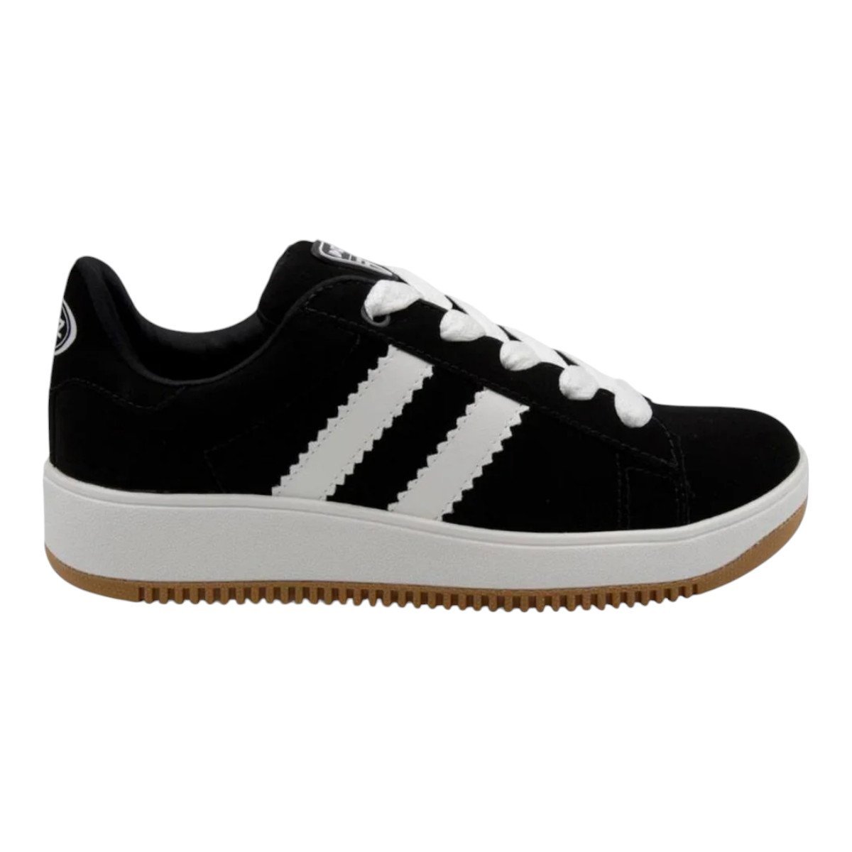 Tenis Quiz New Mestico Feminino - Ref 61-1851-01 Preto/Branco 5
